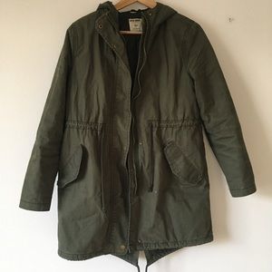 Green old navy coat